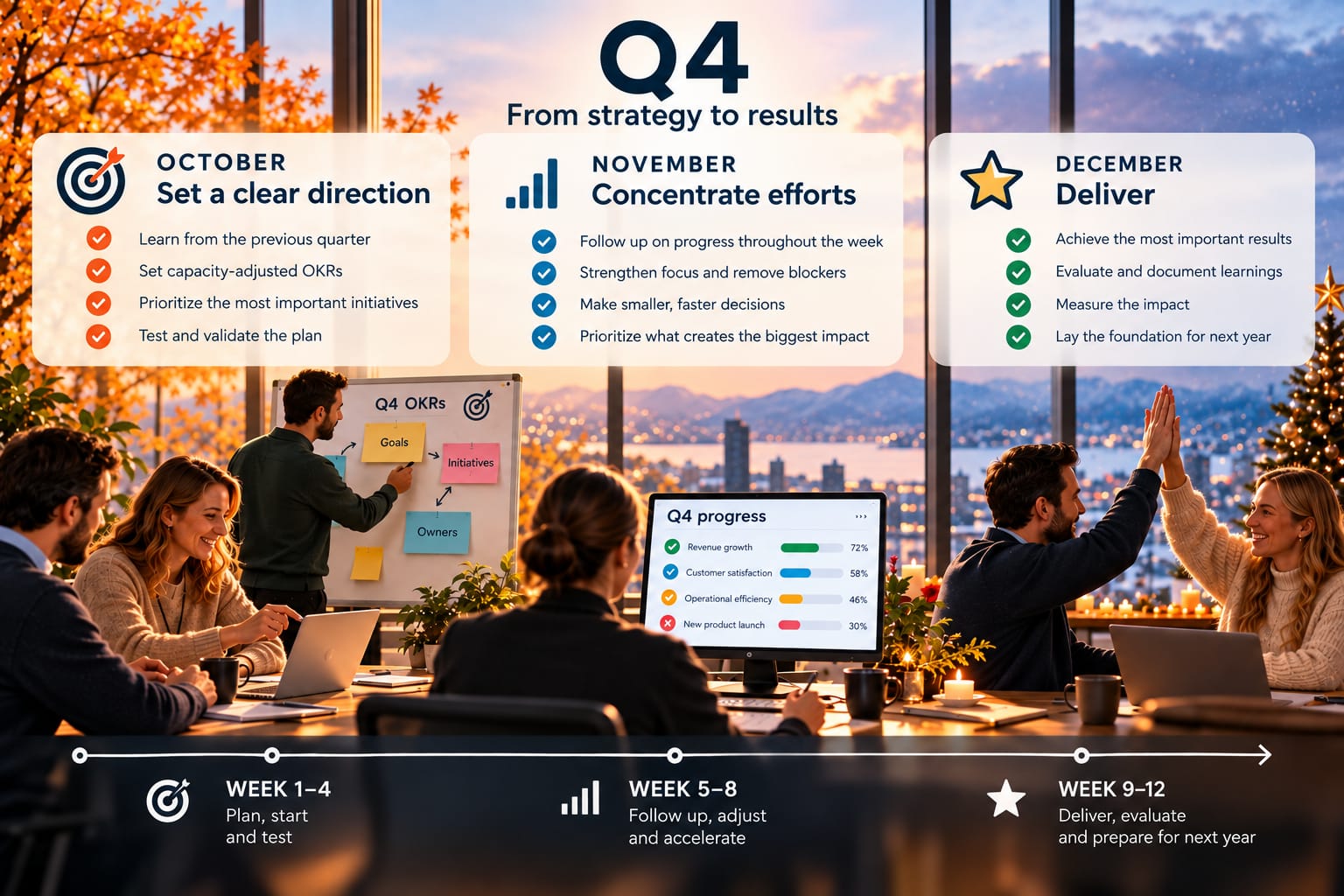 The Final Quarter: How to Set OKRs You Can Actually Execute