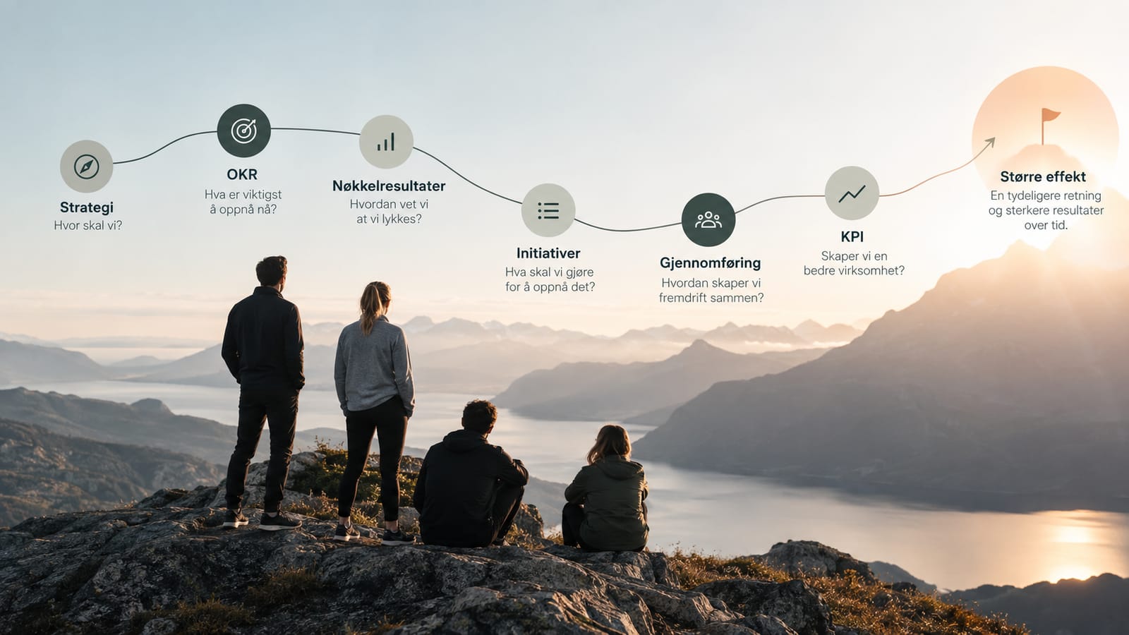 OKR som en del av moderne målstyring og strategisk ledelse