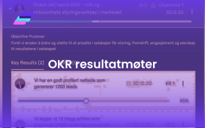 OKR RESULTATMØTER